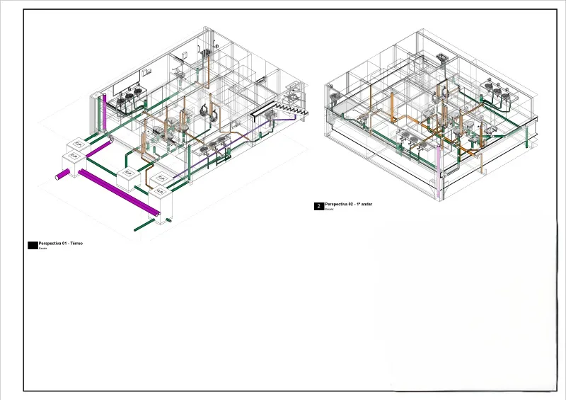 Projeto hidraulico e eletrico residencial